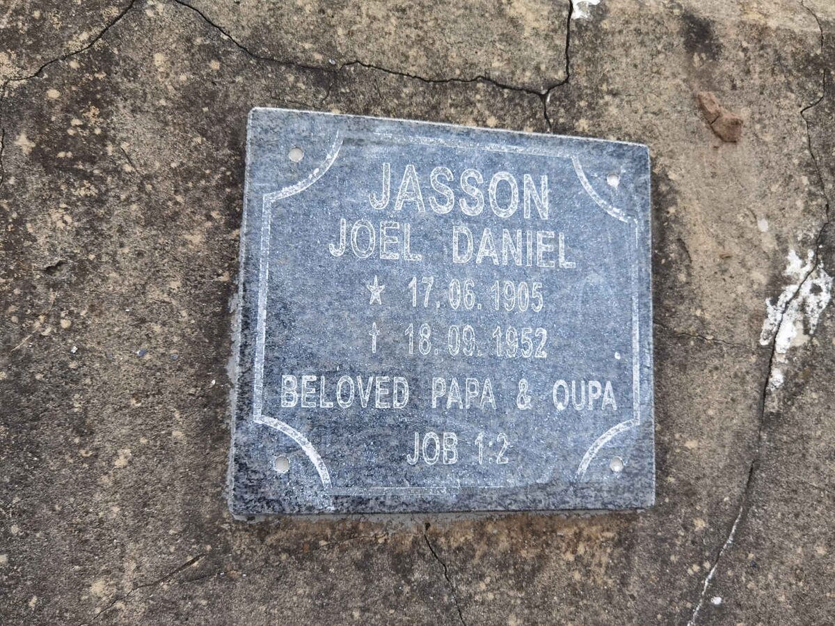 JASSON Joel Daniel 1905-1952