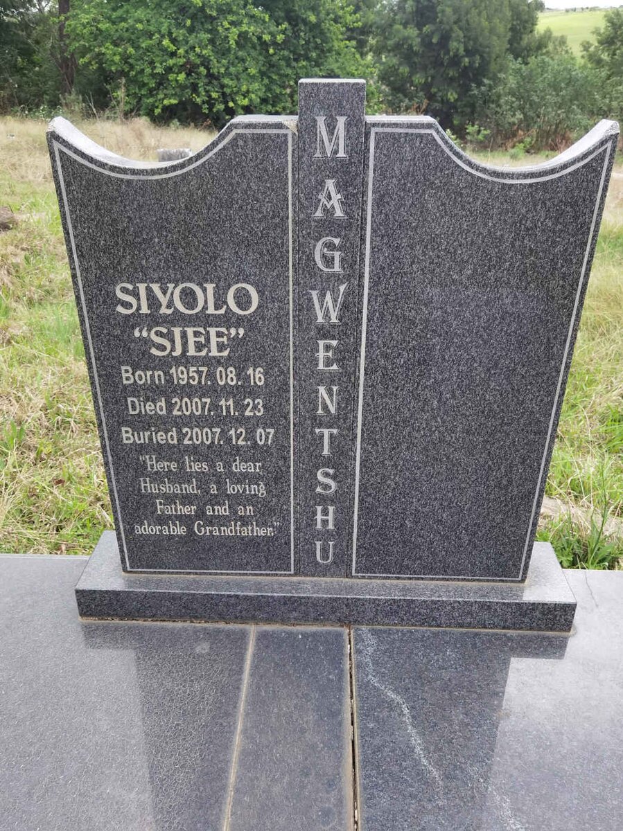 MAGWENTSHU Siyolo 1957-2007