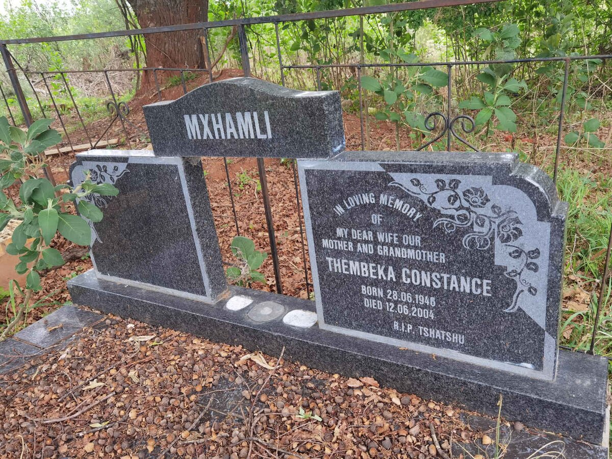 MXHAMLI Thembeka Constance 194?-2004