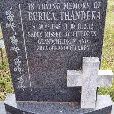 MATANDELA Eurica Thandeka 1945-2012