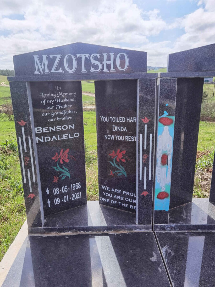 MZOTSHO Benson Ndalelo 1968-2021