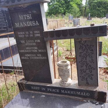 MANDISA Mtsi 1954-1986