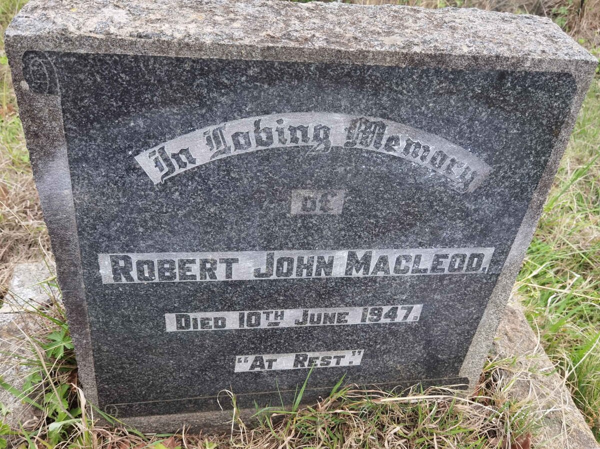 MACLEOD Robert John -1947