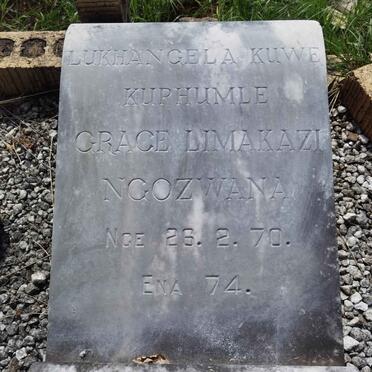 NGOZWANA Grace Limakazi 1970-1974