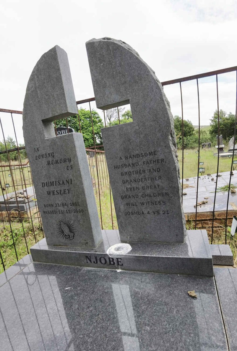 NJOBE Dumisani Wesley 1961-2000