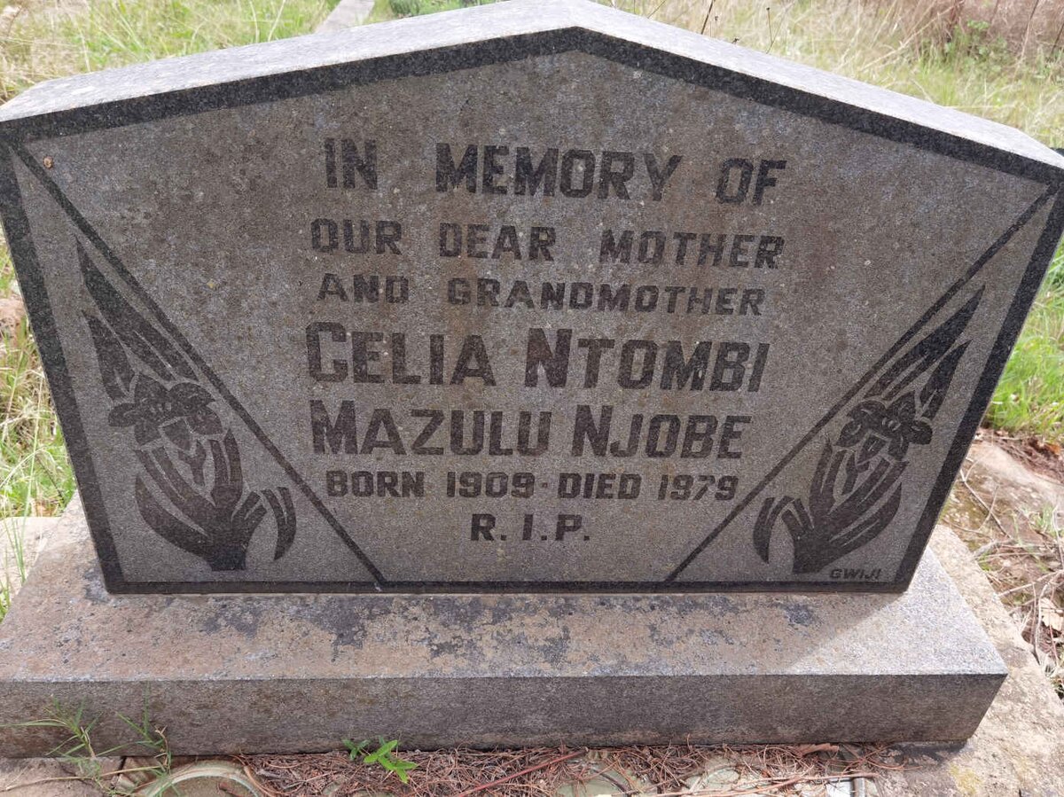 NJOBE Celia Ntombi Mazulu 1909-1979