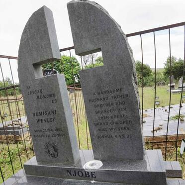 NJOBE Dumisani Wesley 1961-2000