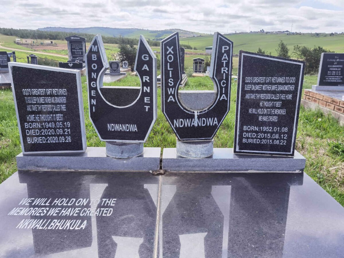 NDWANDWA Mbongeni Garnet 1949-2020 &amp; Xoliswa Patricia 1952-2015