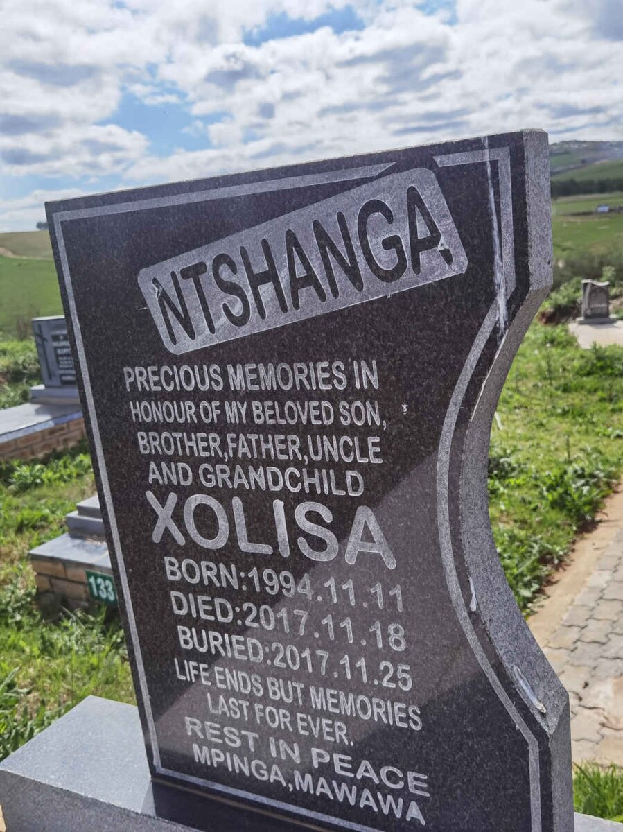 NTSHANGA Xolisa 1994-2017