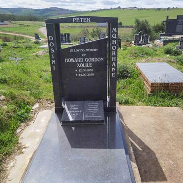 PETER Howard Gordon Xolile 1955-2019