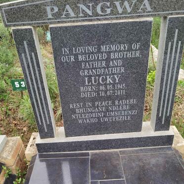 PANGWA Lucky 1945-2011
