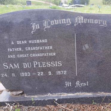 PLESSIS Sam, du 1903-1972