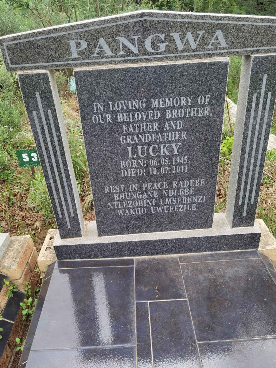 PANGWA Lucky 1945-2011
