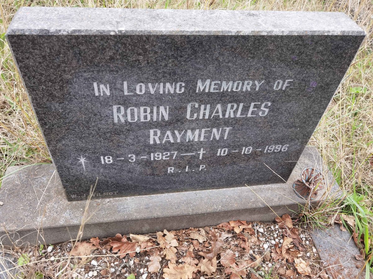 RAYMENT Robin Charles 1927-1996