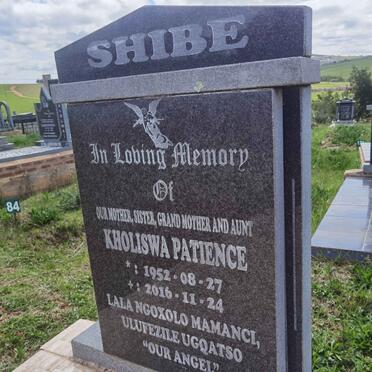 SHIBE Kholiswa Patience 1952-2016