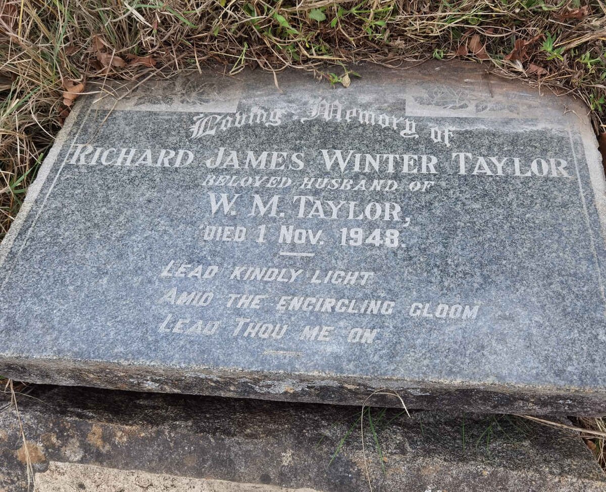 TAYLOR Richard James Winter -1948