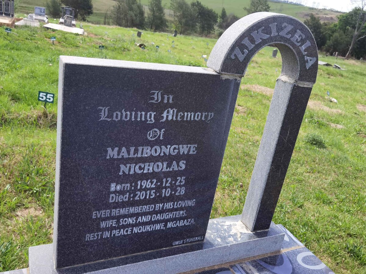 ZIKIZELA Malibongwe Nicholas 1962-2015