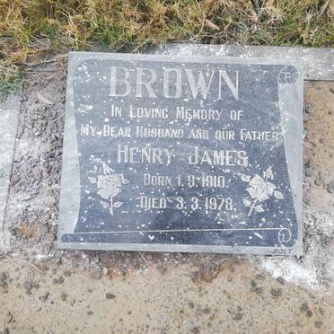 BROWN Henry James 1910-1978