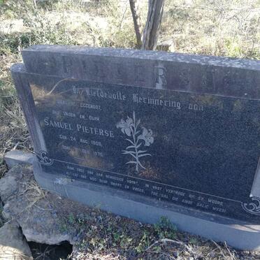 PIETERSE Samuel 1906-1970