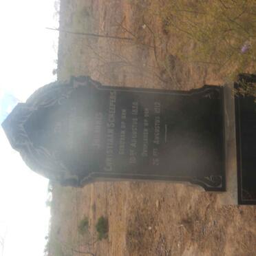 SCHEEPERS Johannes Christiaan 1830-1912 &amp; Aletta Susara Margaretha VAN WIJK -1896