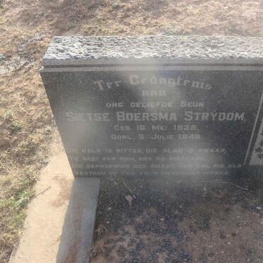 STRYDOM Sietse Boersma 1928-1949