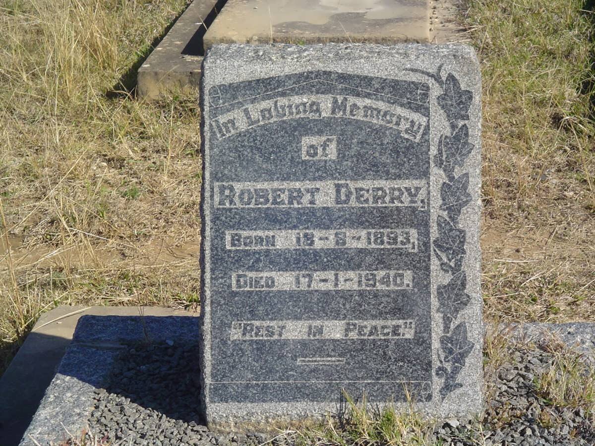 DERRY Robert 1893-1940