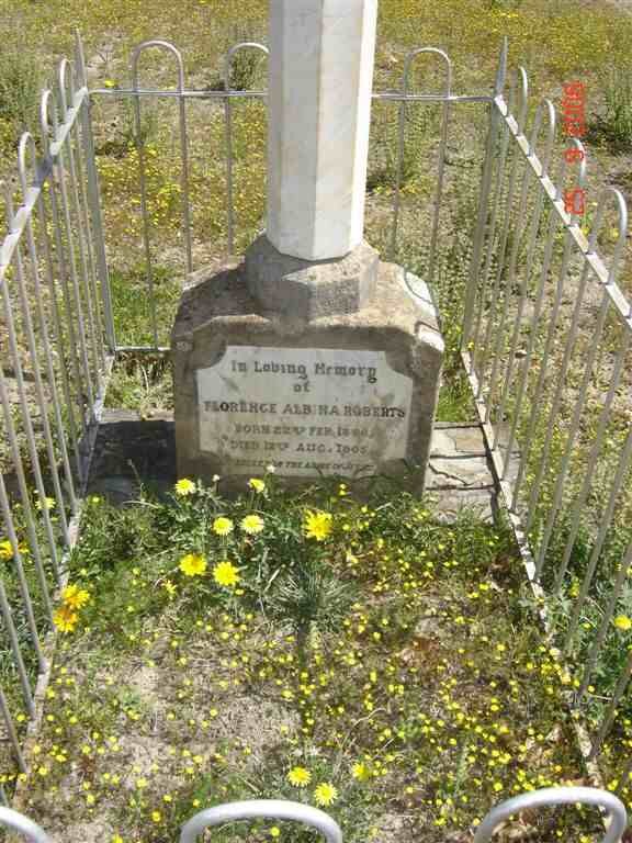 ROBERTS Florence Albina  1886-1905