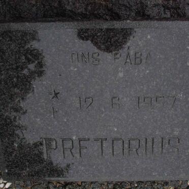 PRETORIUS Baba 1957-1957