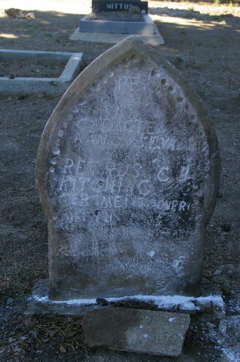 KITCHING Petrus C.B. 184?-192?