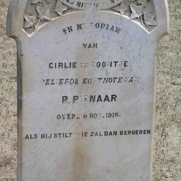 PIENAAR Girlie  -1918 :: PIENAAR Zoontje  -1918