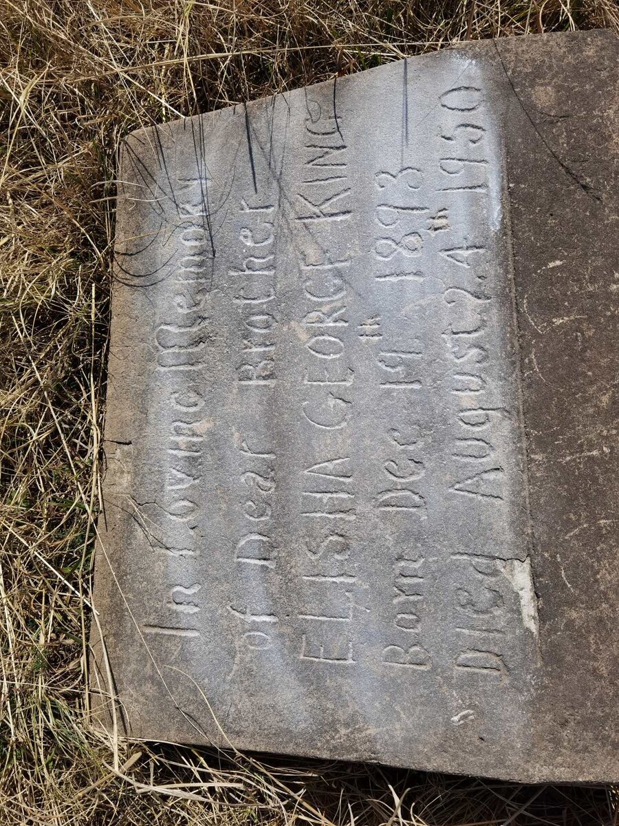 KING Elisha George 1893-1950