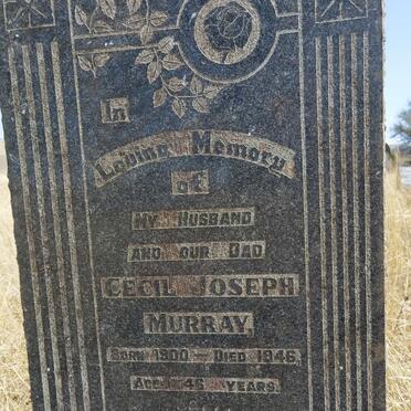 MURRAY Cecil Joseph 1900-1946