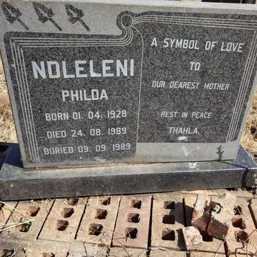 NDLELENI Philda 1928-1989