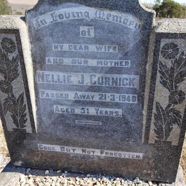 CURNICK Nellie J. -1940