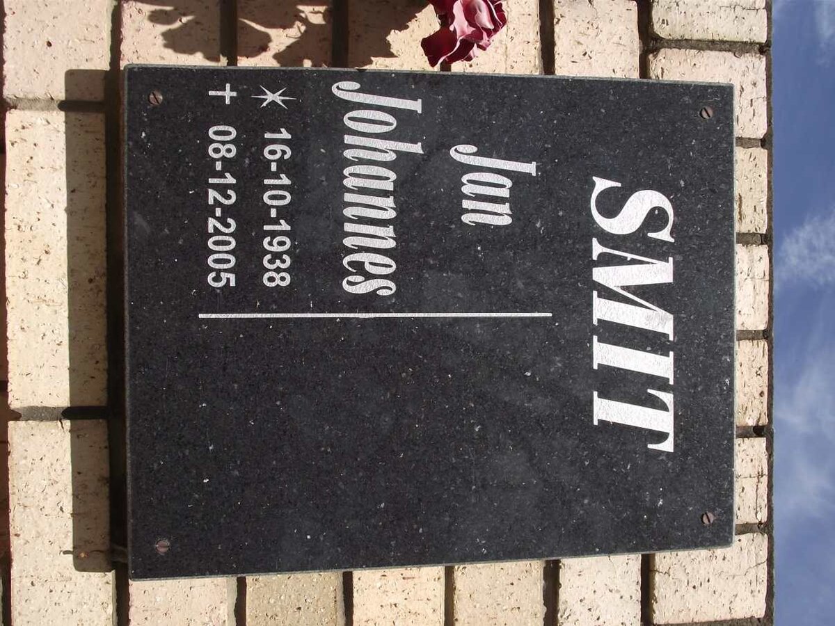 SMIT Jan Johannes 1938-2005