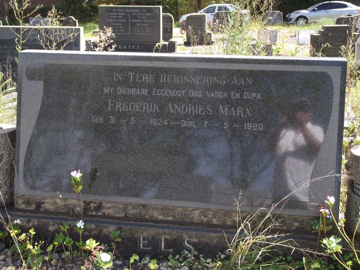 ELS Frederik Andries Marx 1924-1980