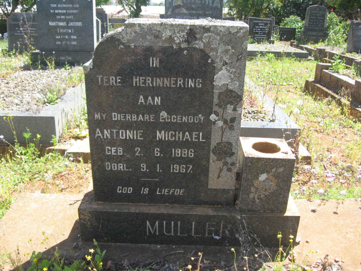 MULLER Antonie Michael 1886-1967