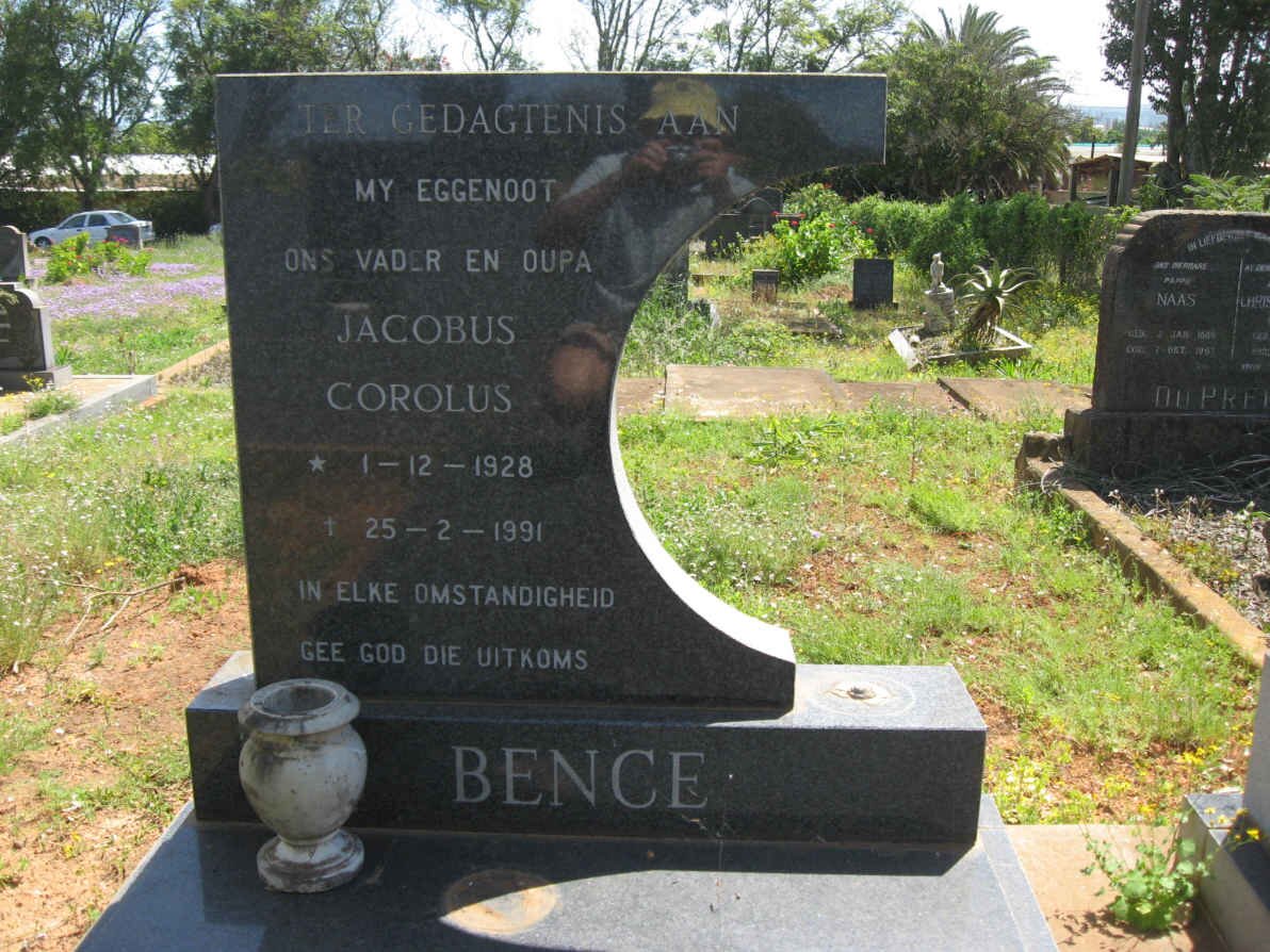 BENCE Jacobus Corolus 1928-1991