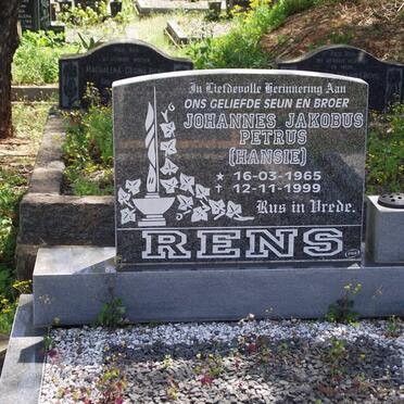 RENS Johannes Jakobus Petrus 1965-1999
