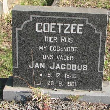 COETZEE Jan Jacobus 1946-1981