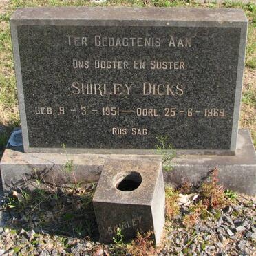 DICKS Shirley 1951-1969