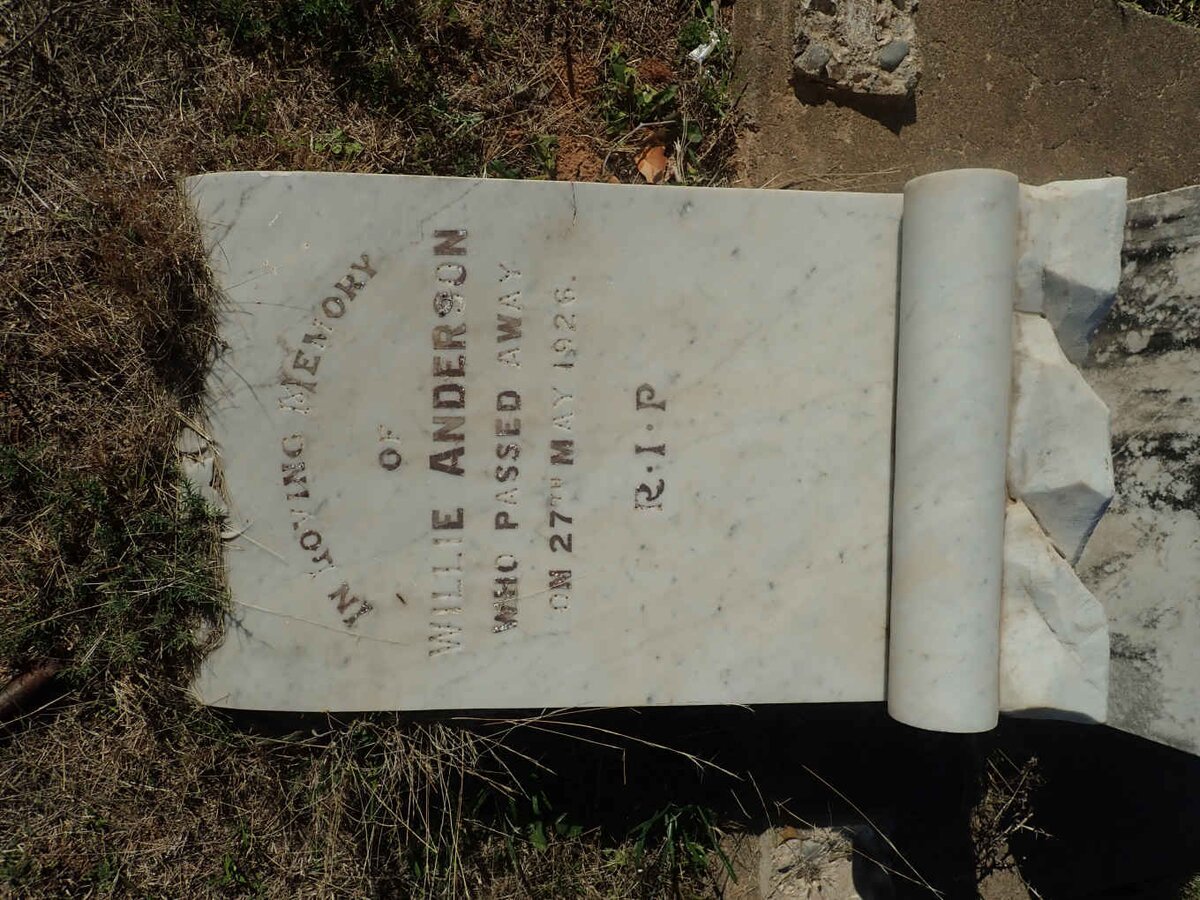 ANDERSON Willie -1926