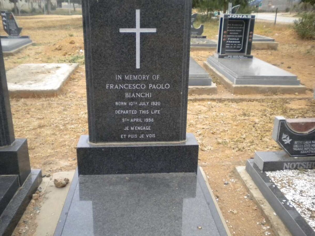 BIANCHI Francesco Paolo 1920-1998