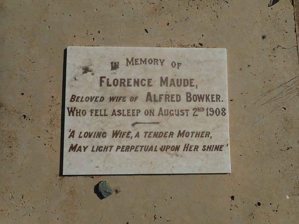 BOWKER Florence Maud -1908