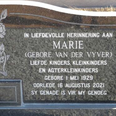 BOTHA Rudolph Philip 1924-1982 &amp; Marie VAN DER VYVER 1929-2021