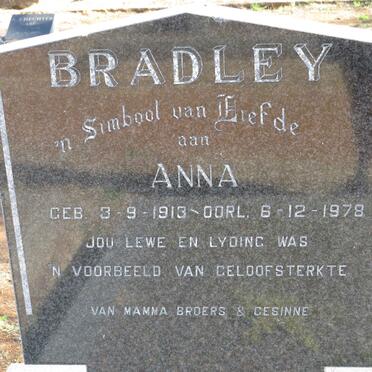 BRADLEY Anna 1913-1978