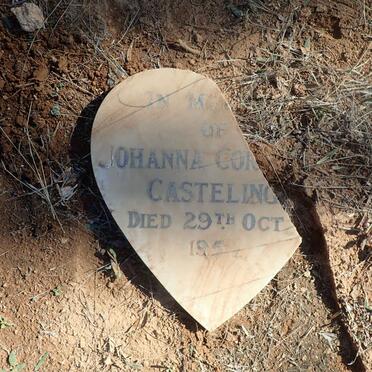 CASTELING Johanna Cornelia nee ERASMUS -1950