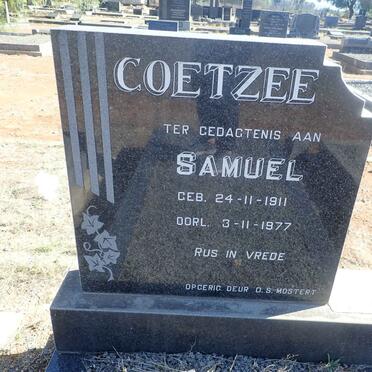 COETZEE Samuel 1911-1977