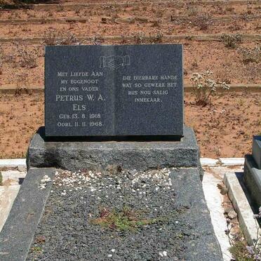 ELS Petrus W.A. 1918-1968