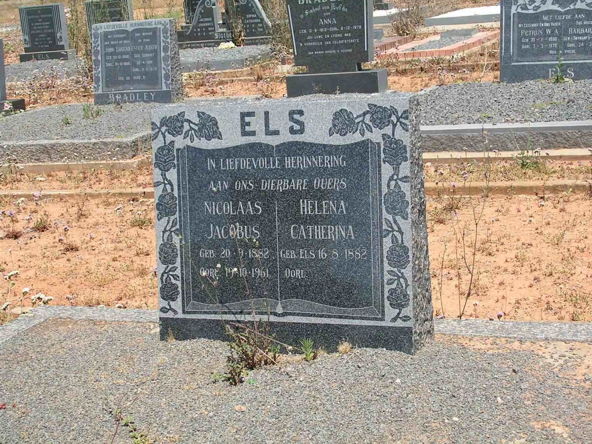 ELS Nicolaas Jacobus 1882-1961 &amp; Helena Catherina 1882-